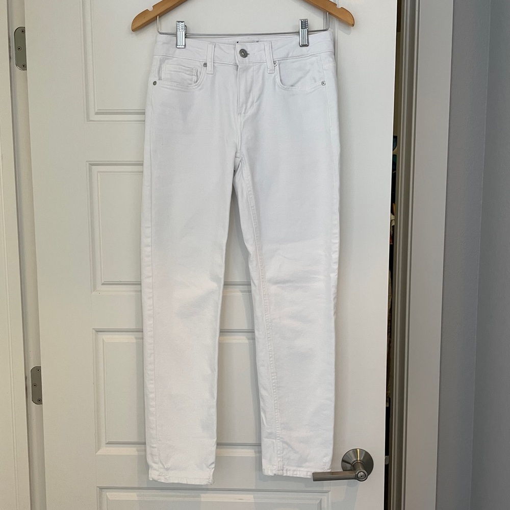 Paige brand white jeans size 26.